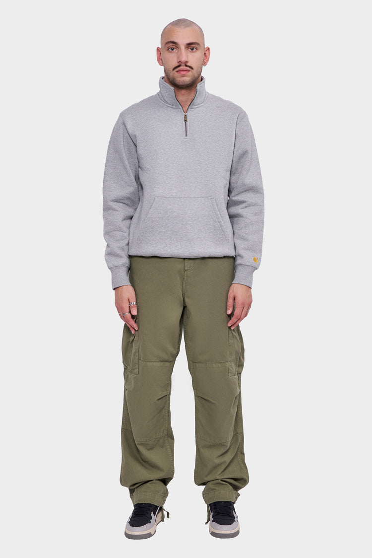 meskie#@Bluza CHASE NECK ZIP szara