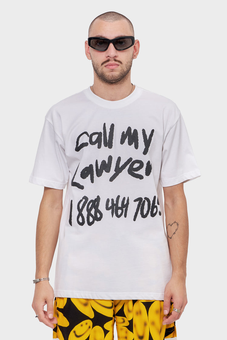 meskie#@Koszulka SCRAWL MY LAYER biała