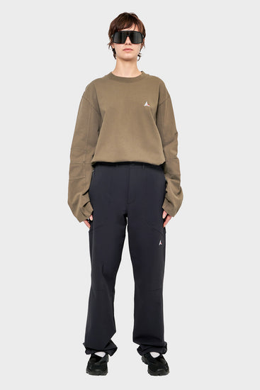 damskie#@Spodnie NYLON STRETCH czarne