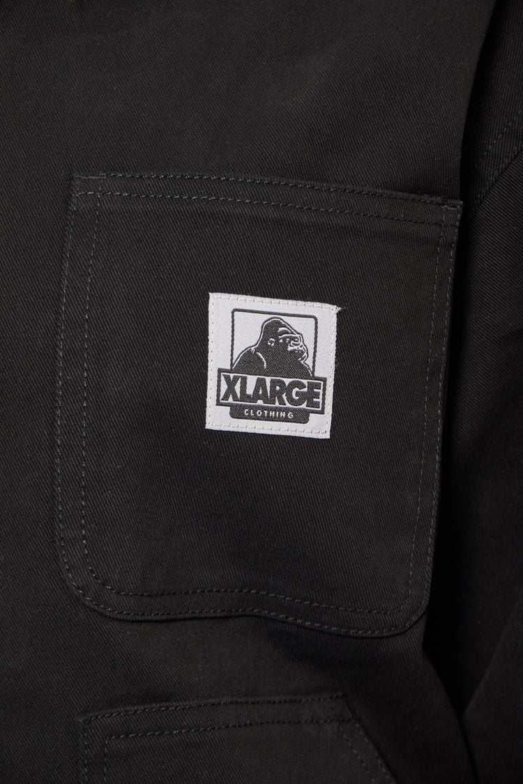 EMBROIDERED jacket black