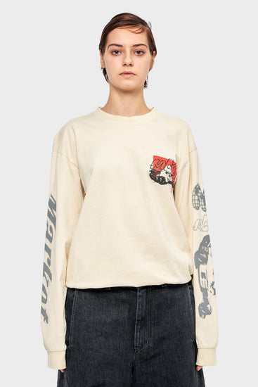 damskie#@Longsleeve CORSA beżowy