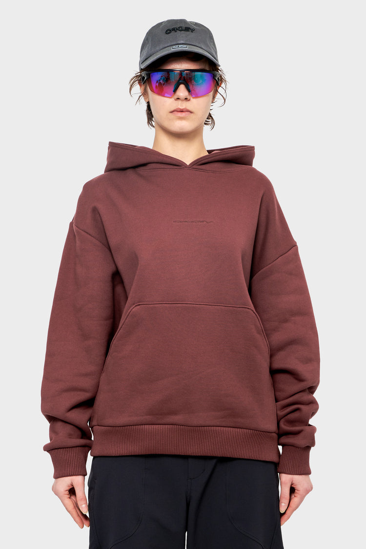damskie#@Bluza SOHO PO HOODIE 3.0 bordowa