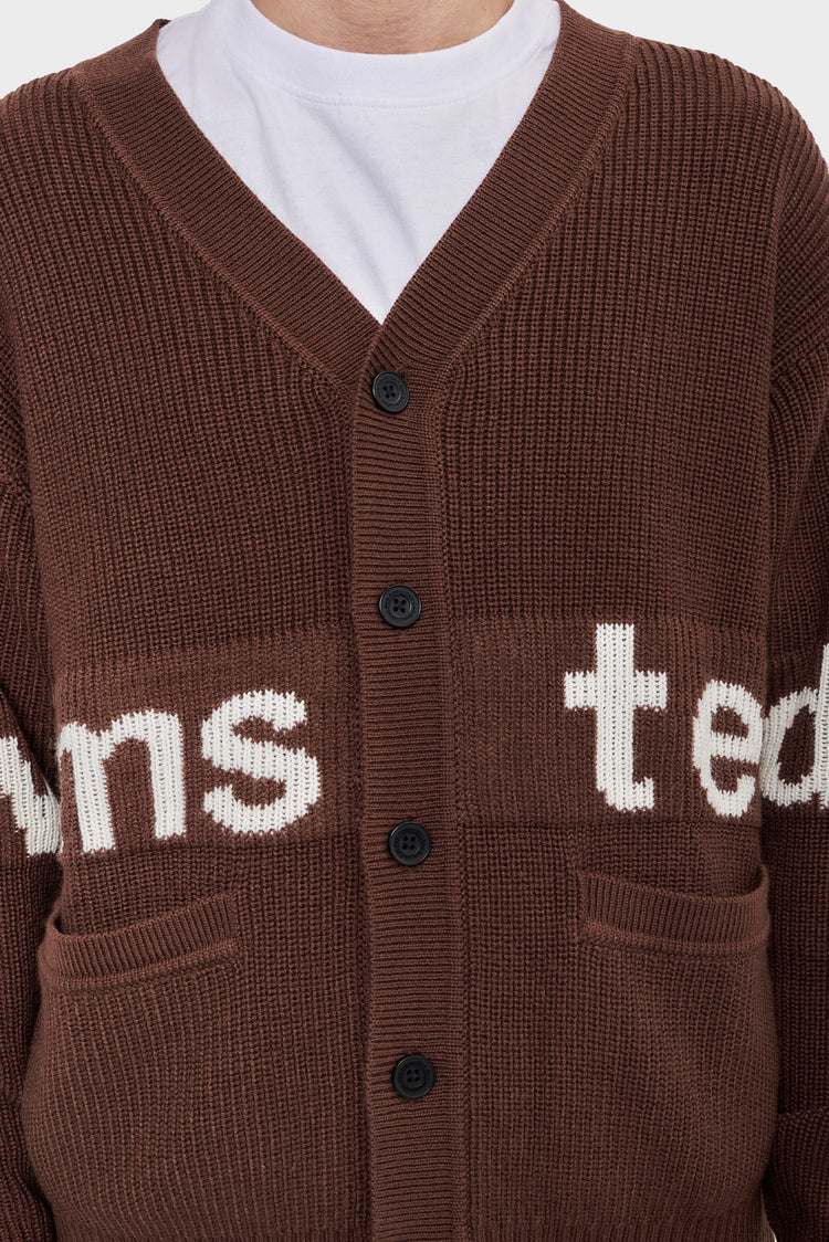 Sweter CARDIGAN brązowy