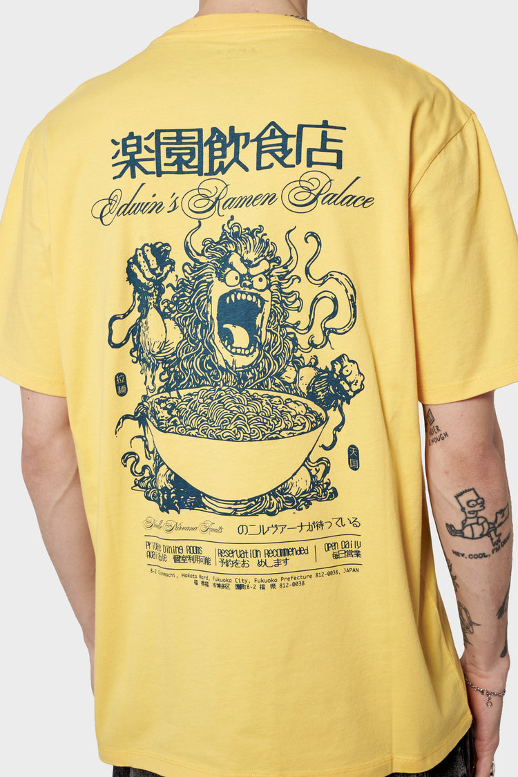 RAMEN PALACE yellow T-shirt