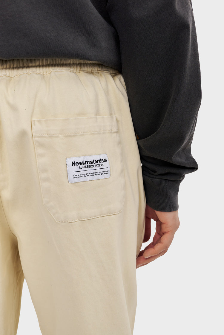 WORK TROUSER cream trousers