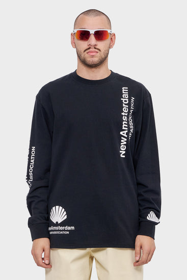 meskie#@Longsleeve LOGO czarny