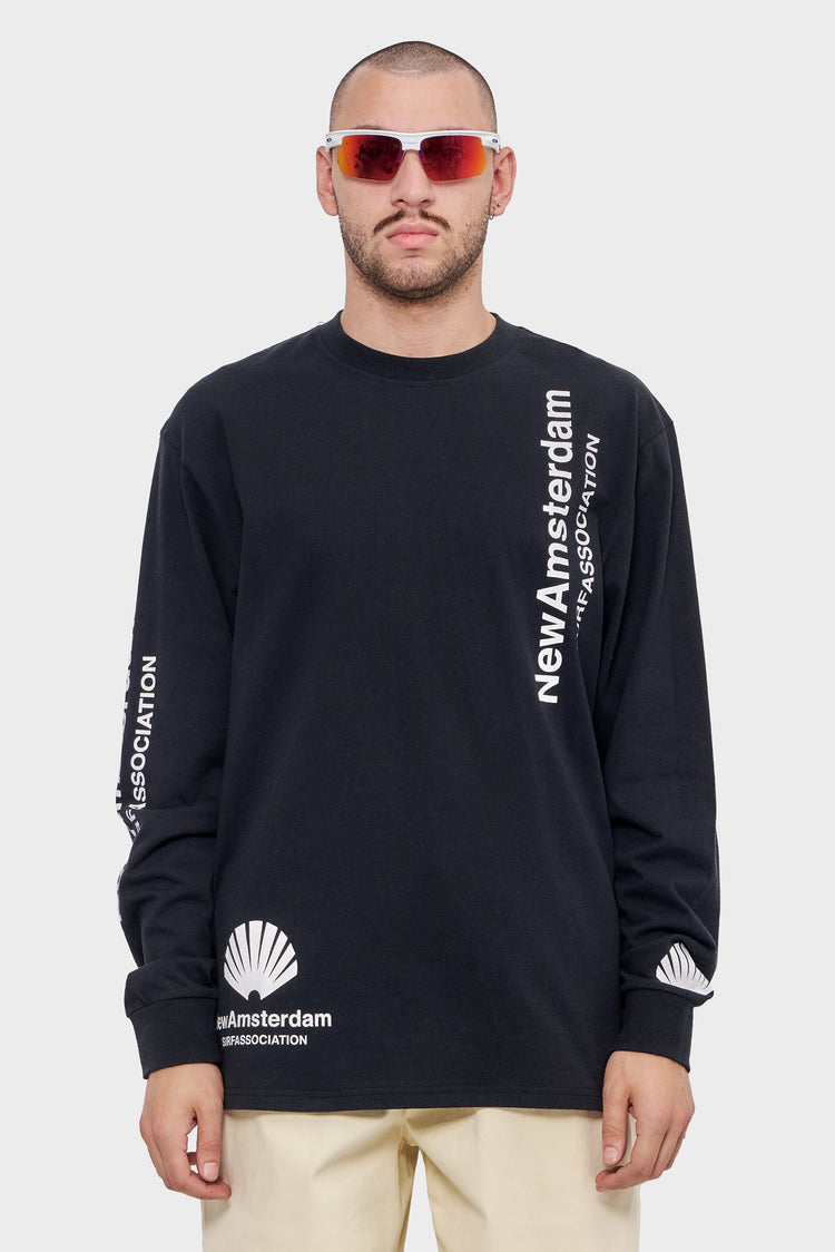 meskie#@Longsleeve LOGO czarny