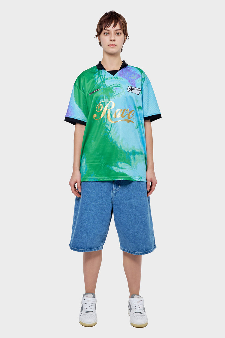 damskie#@Polo GIALLO FOOTBALL JERSEY multikolorowe