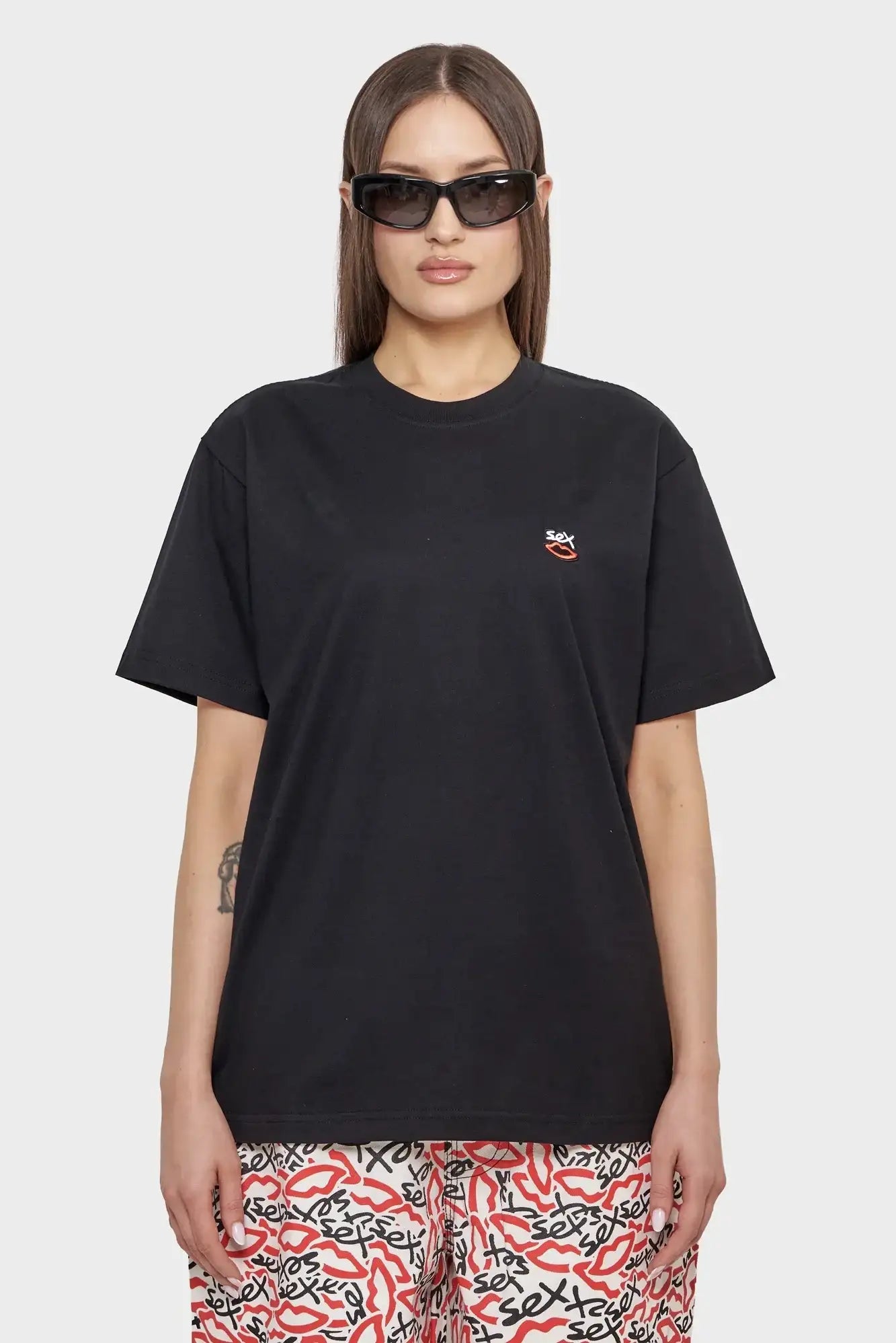 Bluza MINI EMBROIDERED LOGO czarna