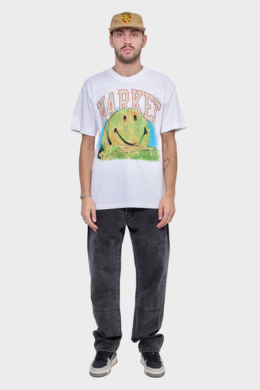meskie#@Koszulka SMILEY OUT OF BODY biała