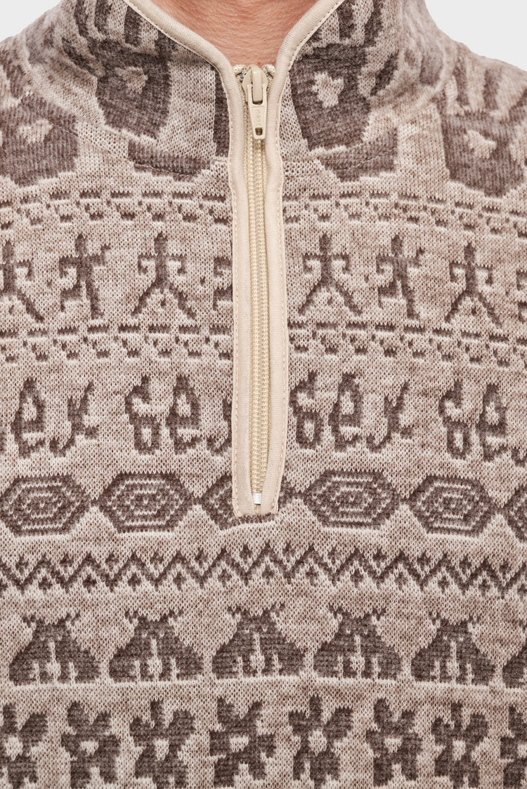 KNOTTY KNIT sweater gray