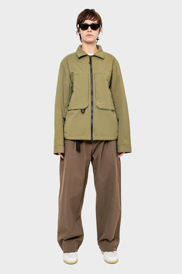 damskie#@Kurtka ARC PADDED OVER SHIRT zielona
