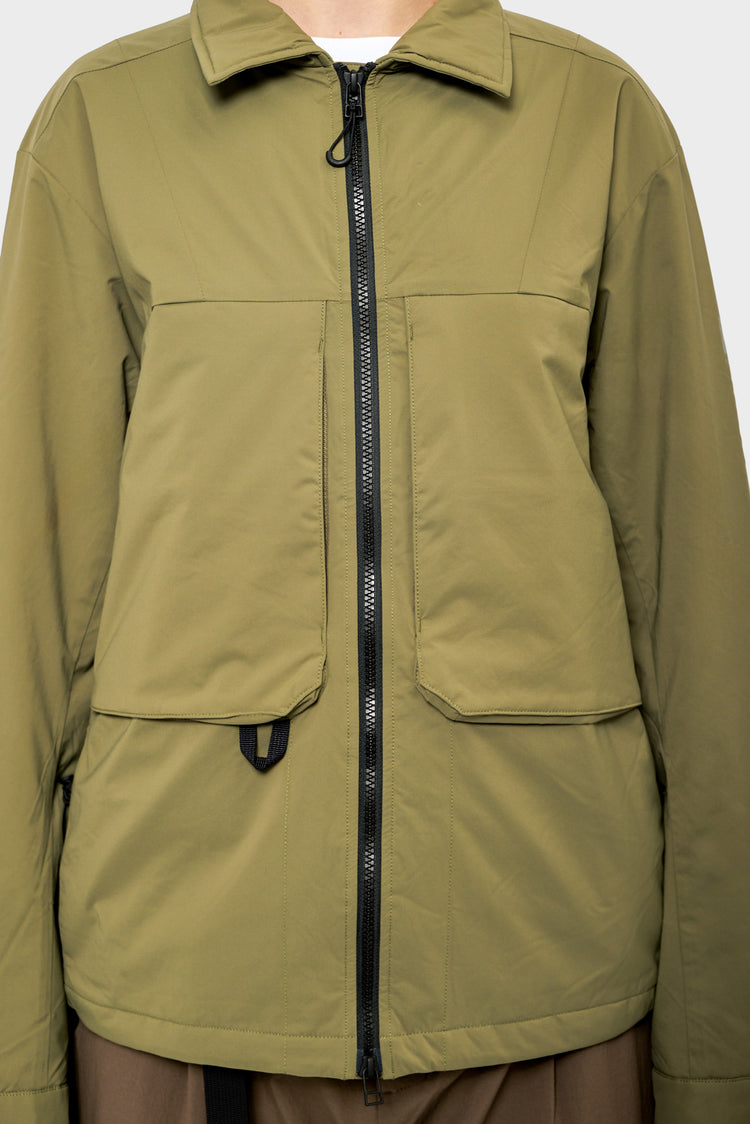 Kurtka ARC PADDED OVER SHIRT zielona