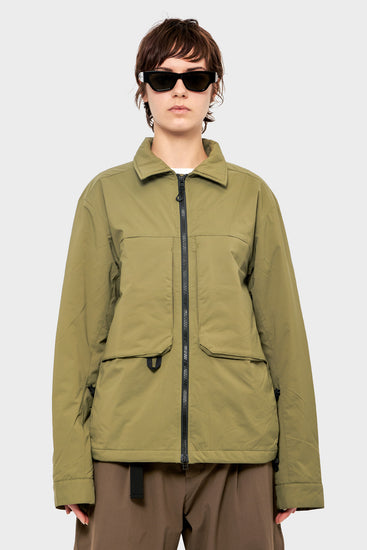 damskie#@Kurtka ARC PADDED OVER SHIRT zielona