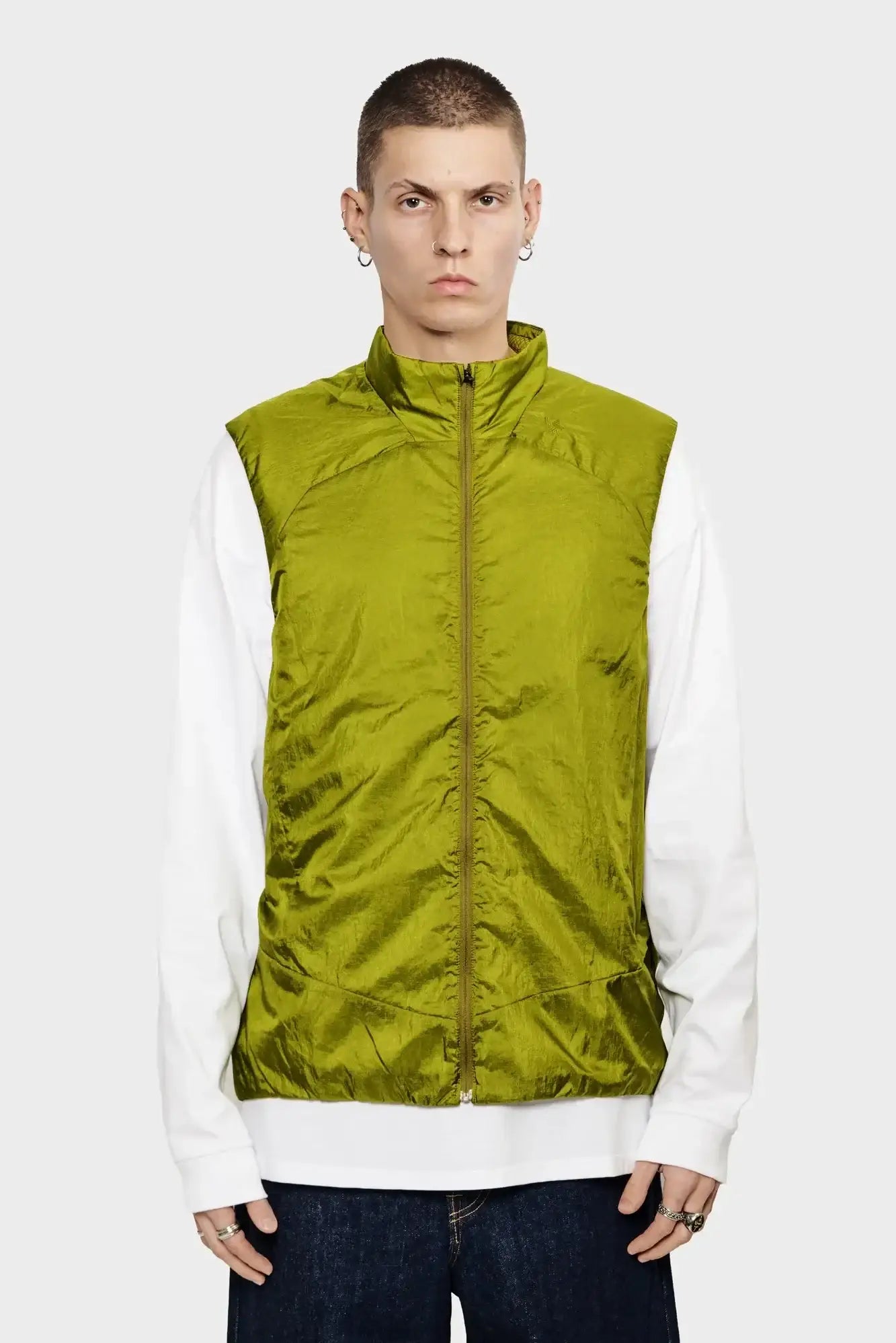 Vest LIGHT WARMER KOICHI green