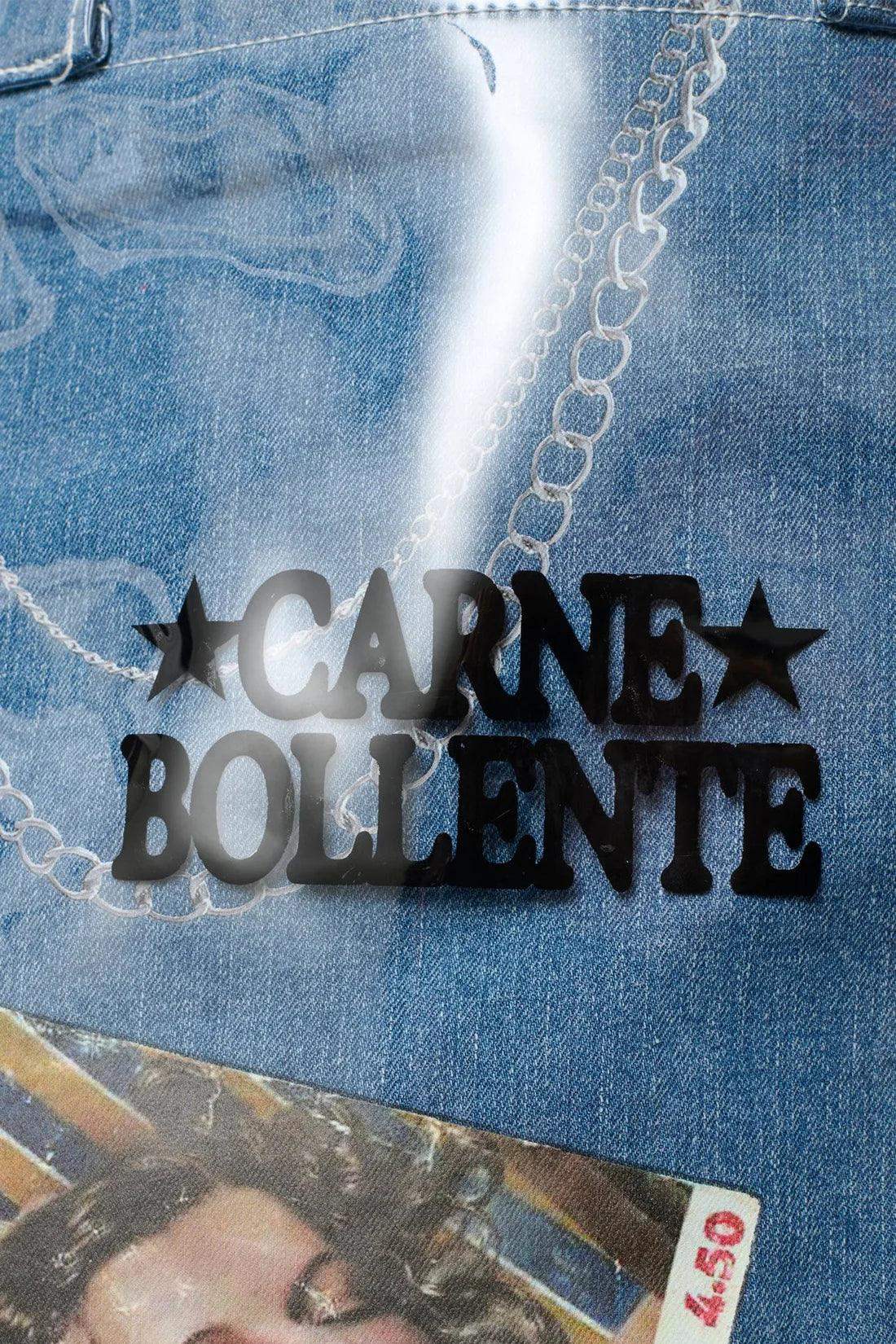 CARNE'S ESSENTIALS blue handbag