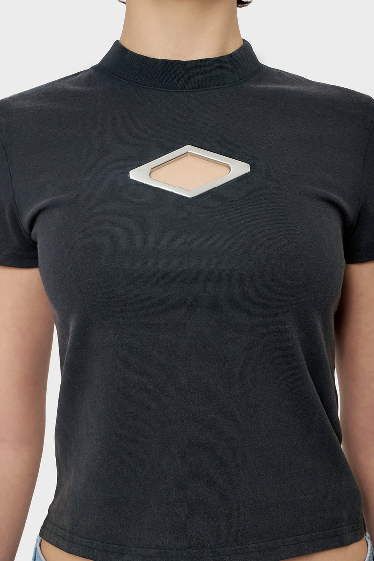 Top DIAMOND SLIM ciemnoszary