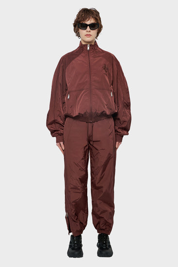 damskie#@Kurtka TRACK JACKET bordowa