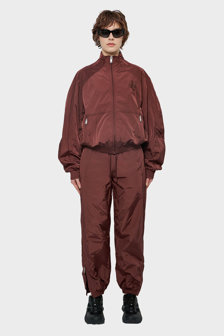damskie#@Kurtka TRACK JACKET bordowa