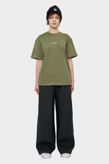 damskie#@Koszulka DAILY OVERSIZED zielona