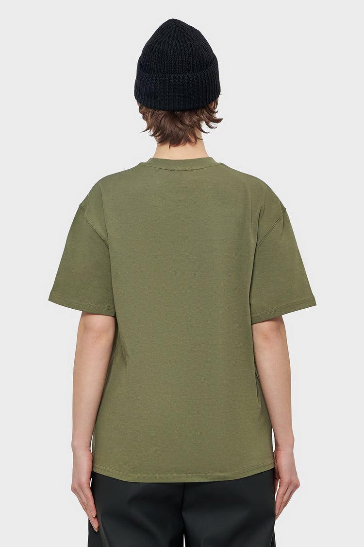 damskie#@Koszulka DAILY OVERSIZED zielona