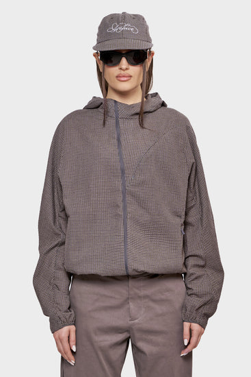 damskie#@Kurtka TECHNICAL JACKET RIGHT brązowa