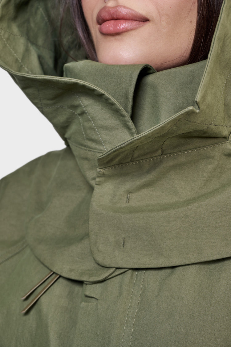 CENTER PARKA jacket green