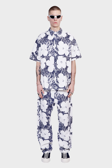 meskie#@Koszula ANDY WARHOL DENIM SHIRT biała