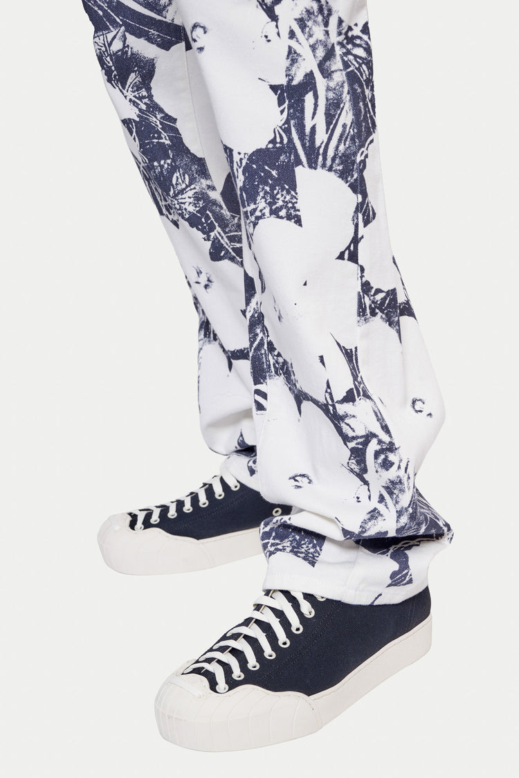 ANDY WARHOL RELAX JEANS white trousers