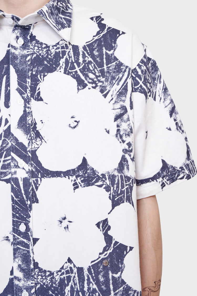 Koszula ANDY WARHOL DENIM SHIRT biała