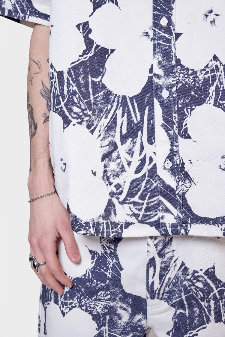 Koszula ANDY WARHOL DENIM SHIRT biała