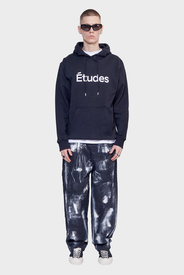 meskie#@Bluza REGULAR HOODIE ETUDES czarna