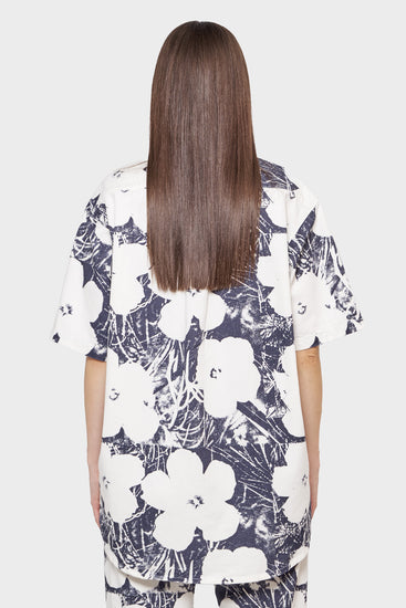 damskie#@Koszula ANDY WARHOL DENIM SHIRT biała