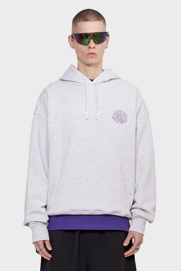 meskie#@Bluza SPRAYED LOGO szara