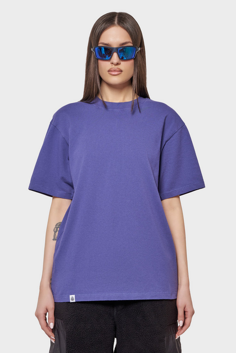 damskie#@Koszulka BASIC TS niebieska
