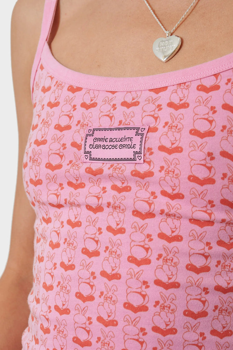 T-shirt TRIPPY BUNNIES pink