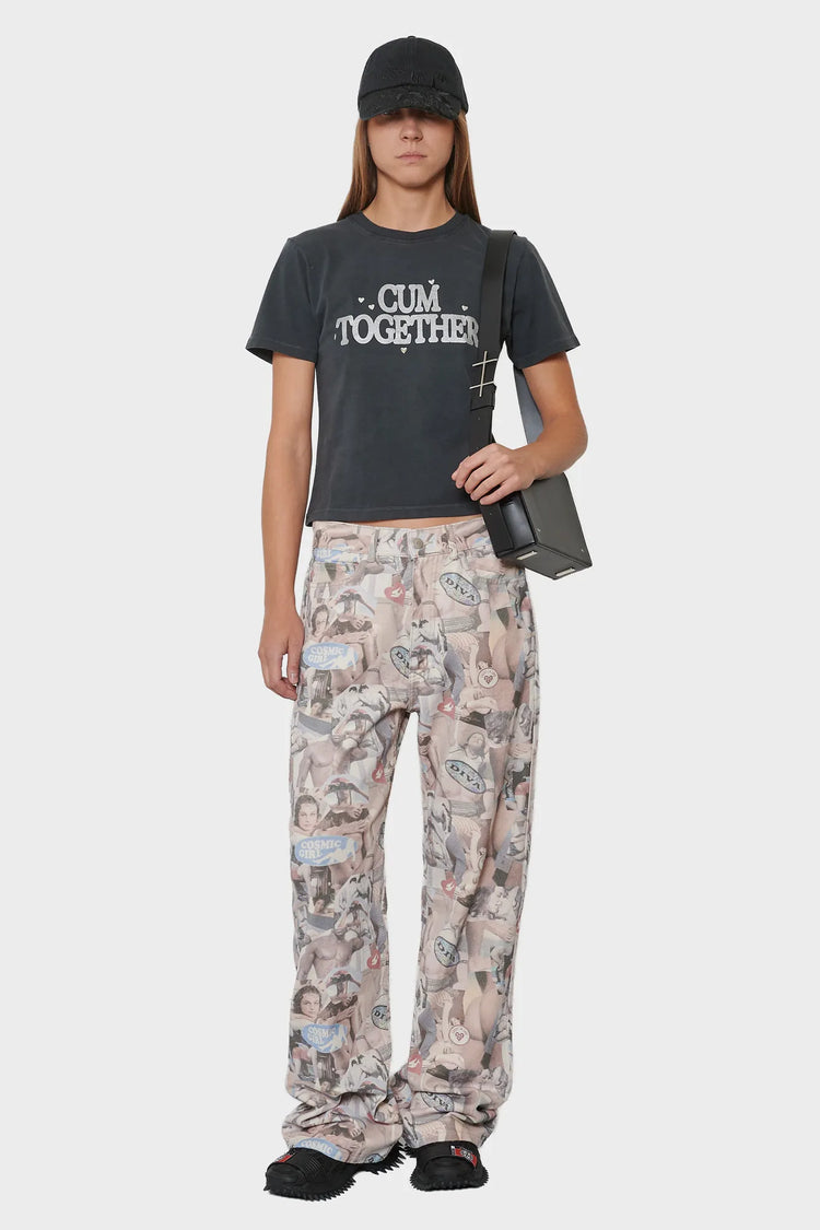 T-shirt LOVE TOGETHER black