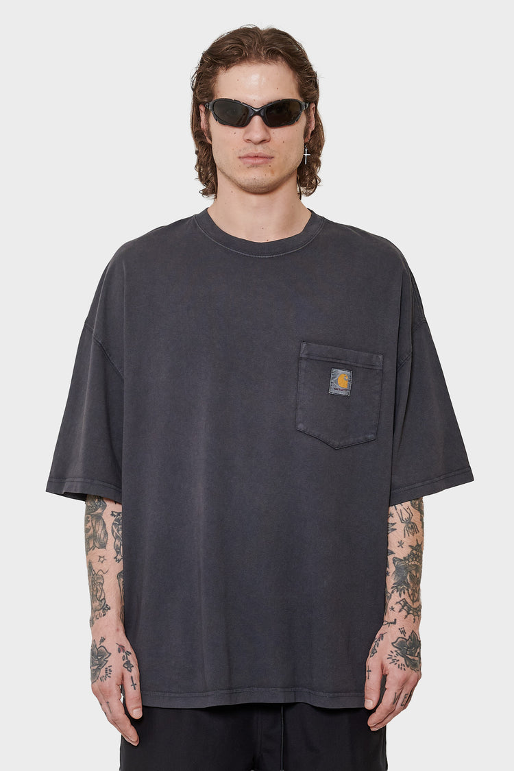 HUDSON POCKET T-shirt black