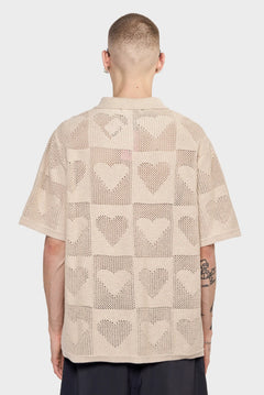 Sweter CUPID'S NET beżowy