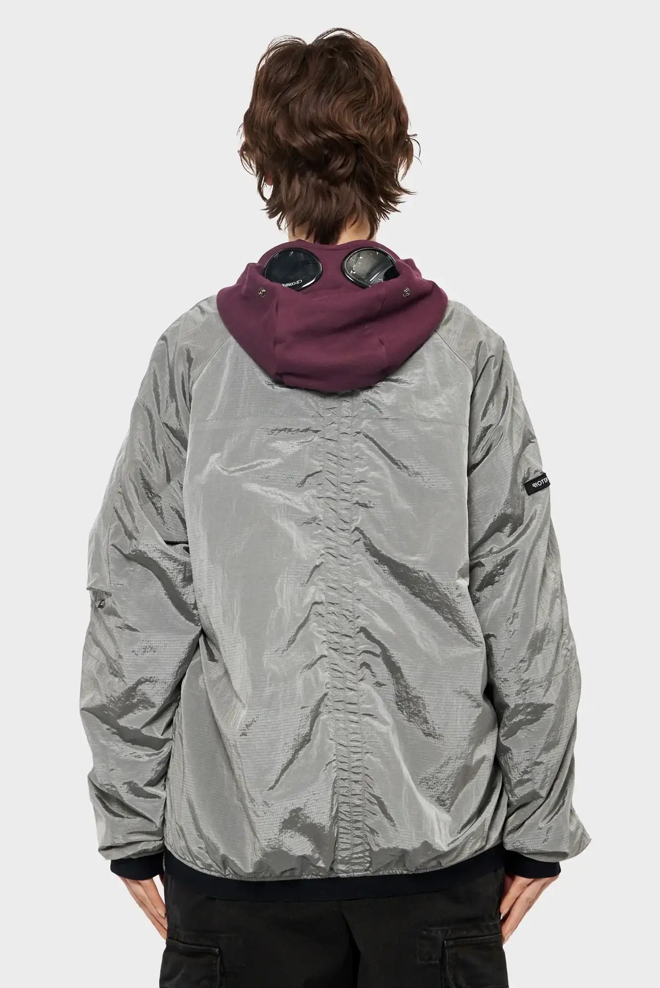 damskie#@Kurtka TRIANGLE BOMBER szara