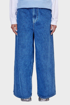 Spodnie EXTRA OVER PANTS niebieskie