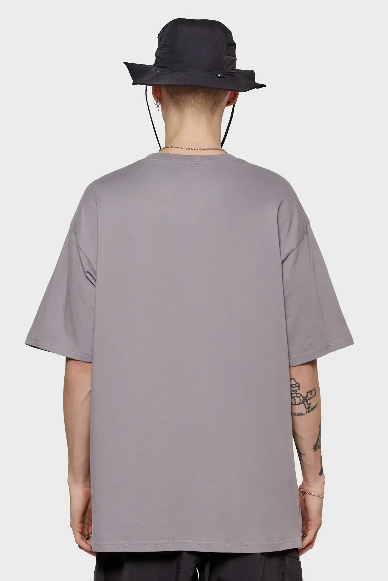 meskie#@Koszulka S/S MADISON szara