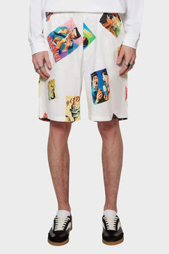 Szorty AISUKURIMU SHORT multikolorowe