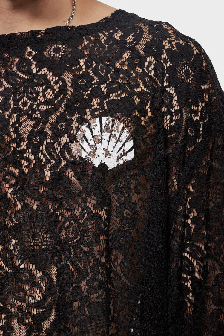 Longsleeve LACE LOGO LONGSLEEVE czarny