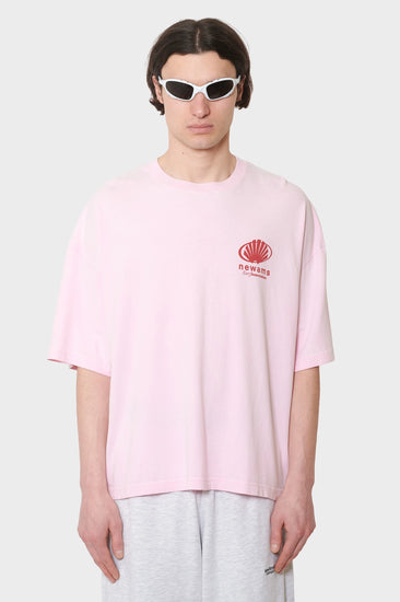 meskie#@Koszulka CORPORATE LOGO różowa