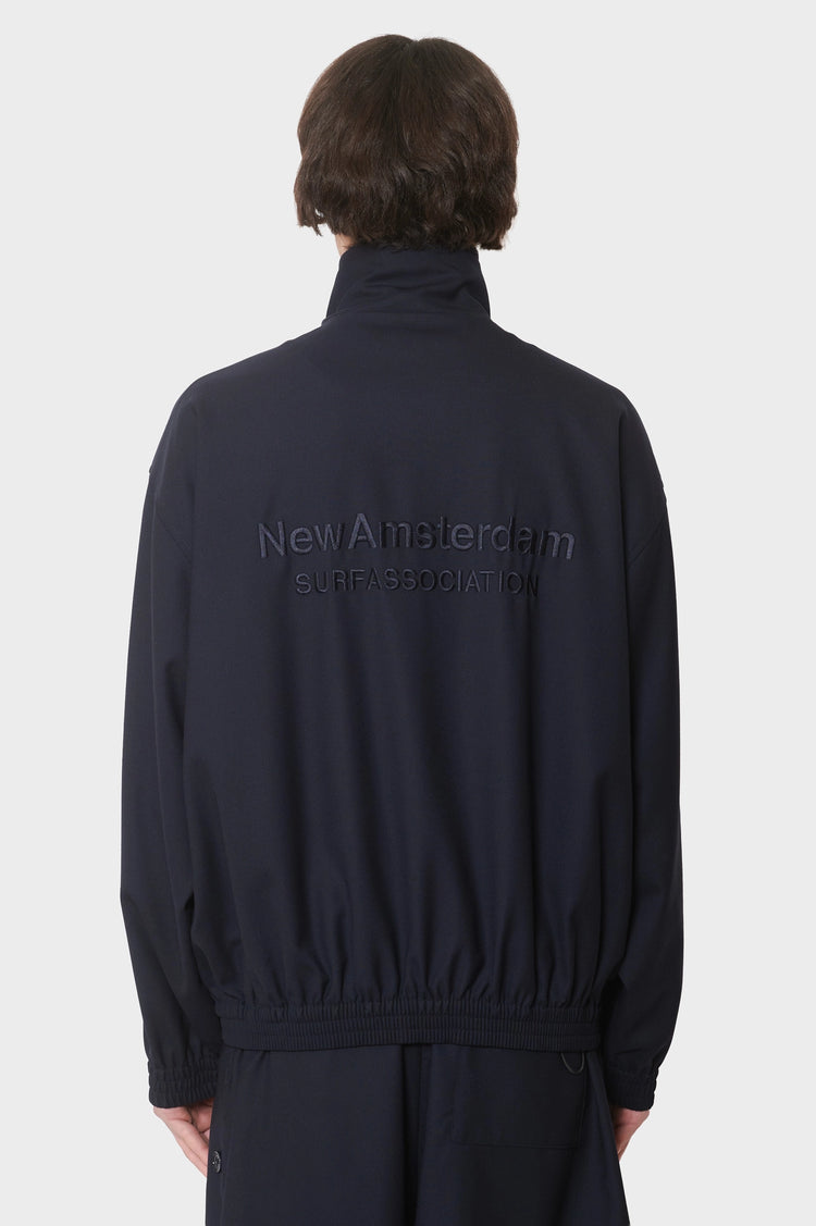 meskie#@Kurtka WOOL TRACK granatowa