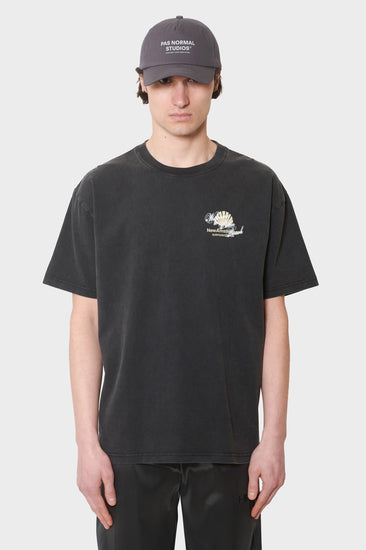 meskie#@Koszulka WELCOME TO PALMBEACH czarna