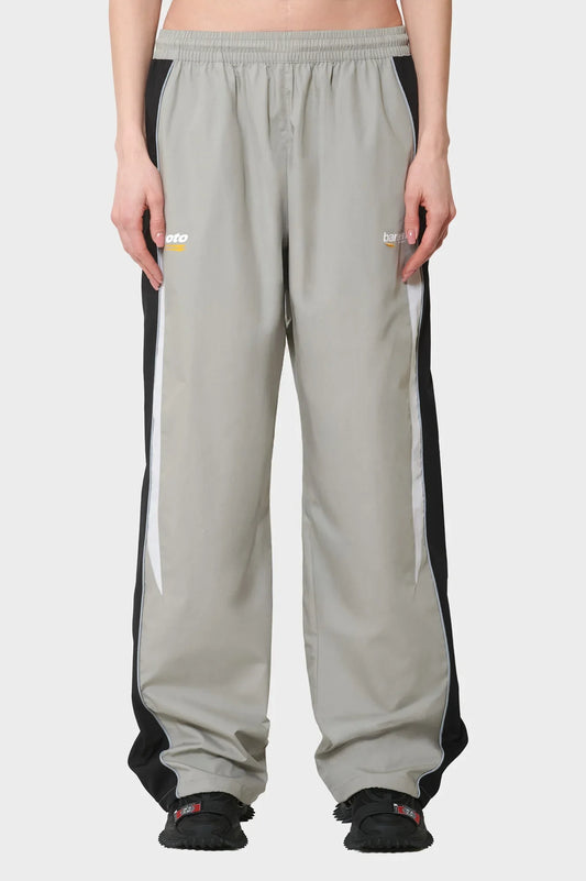 damskie#@Spodnie OVERSIZE TRACK PANTS szary