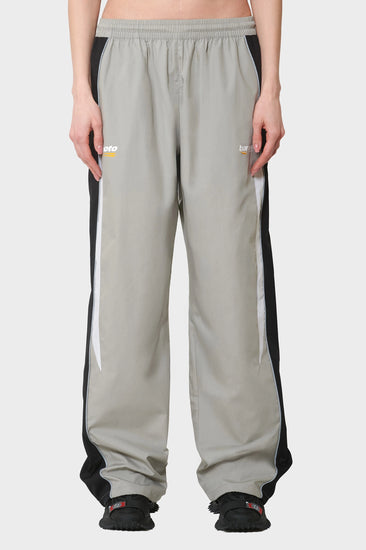 damskie#@Spodnie OVERSIZE TRACK PANTS szary