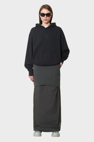 damskie#@Bluza METAL RISE czarna